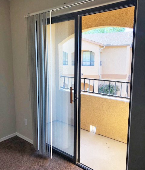apartment balcony at Prescott Valley Townhomes in Prescott AZ